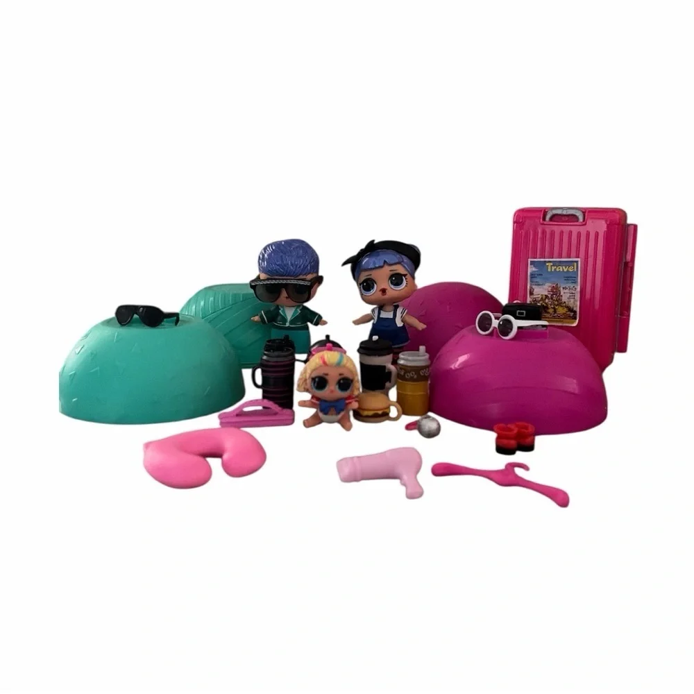 L.O.L. Surprise! Doll Set with Pink and Teal Spheres
